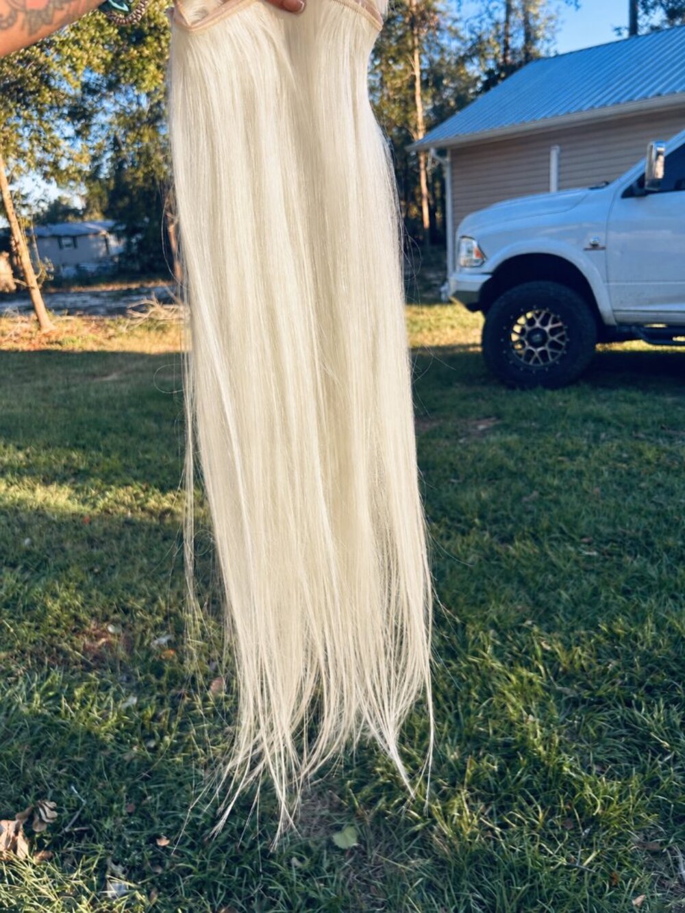 Platinum Blonde 24'' Butterfly weft - New